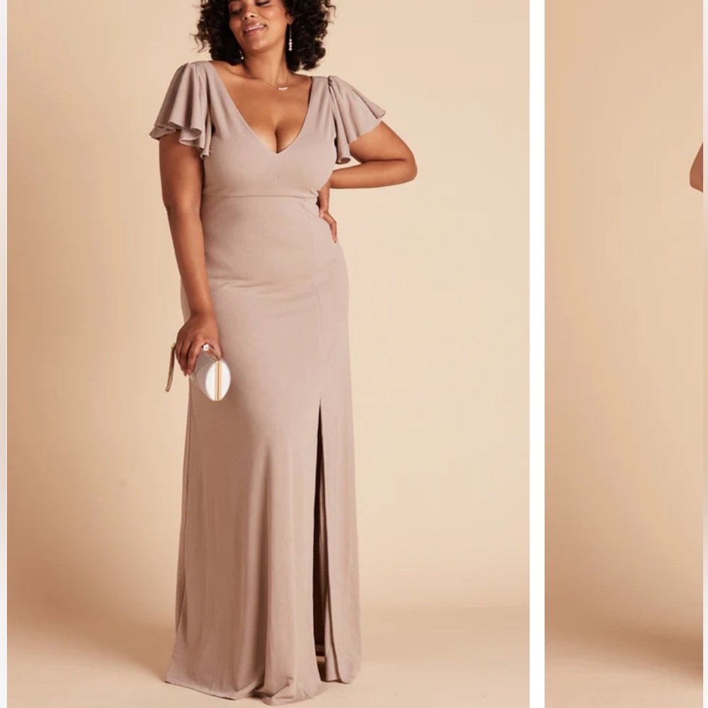 NWT Buddy Grey bridesmaid dress